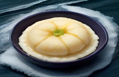 卷尺与JK百褶裙平铺在浅色桌面上进行尺码测量的特写画面，光线柔和