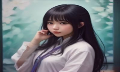 年轻女生对着手机屏幕露出警惕表情,桌上放着未付款订单截图,光线偏暗有紧张感